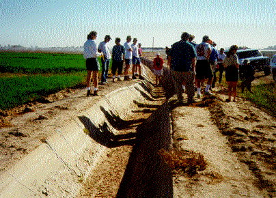 broken ditch