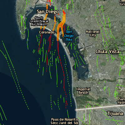 faults map