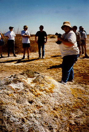 sulfur deposit